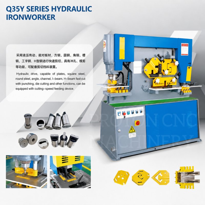 Q35Y Series Hydraulic Ironworker