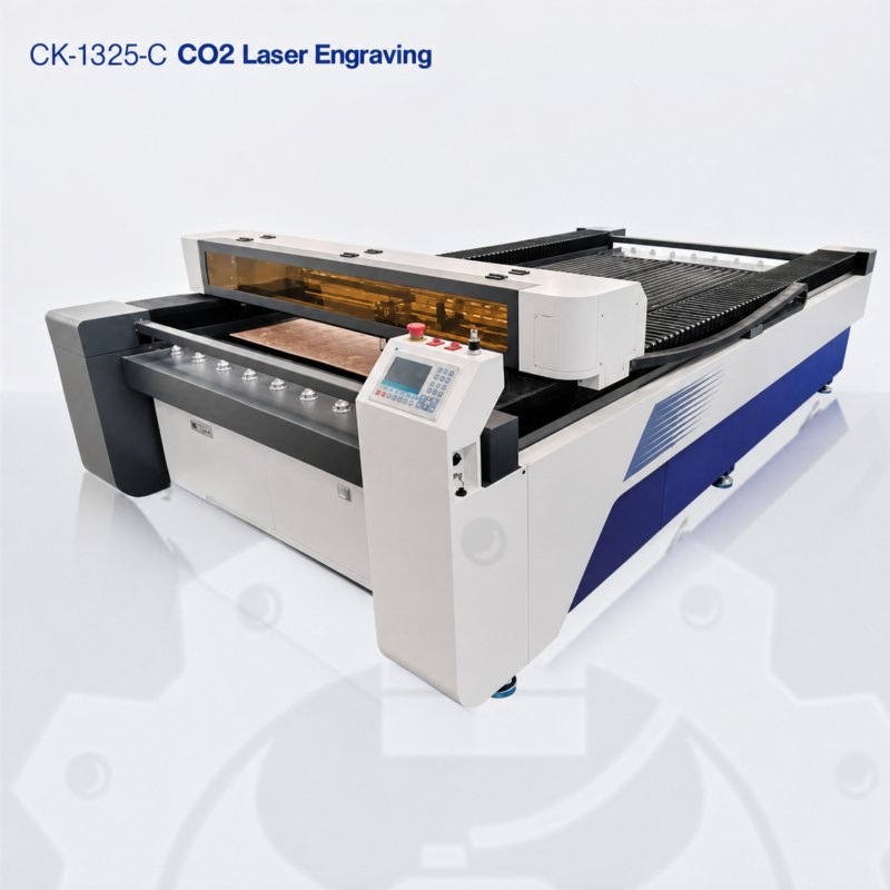 CK-1325-C CO2 Laser Engraving